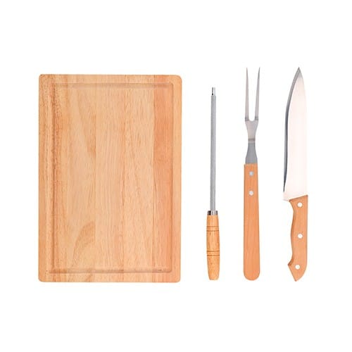 SET DE COCINA RIBEIRA personalizado con logo en Guatemala