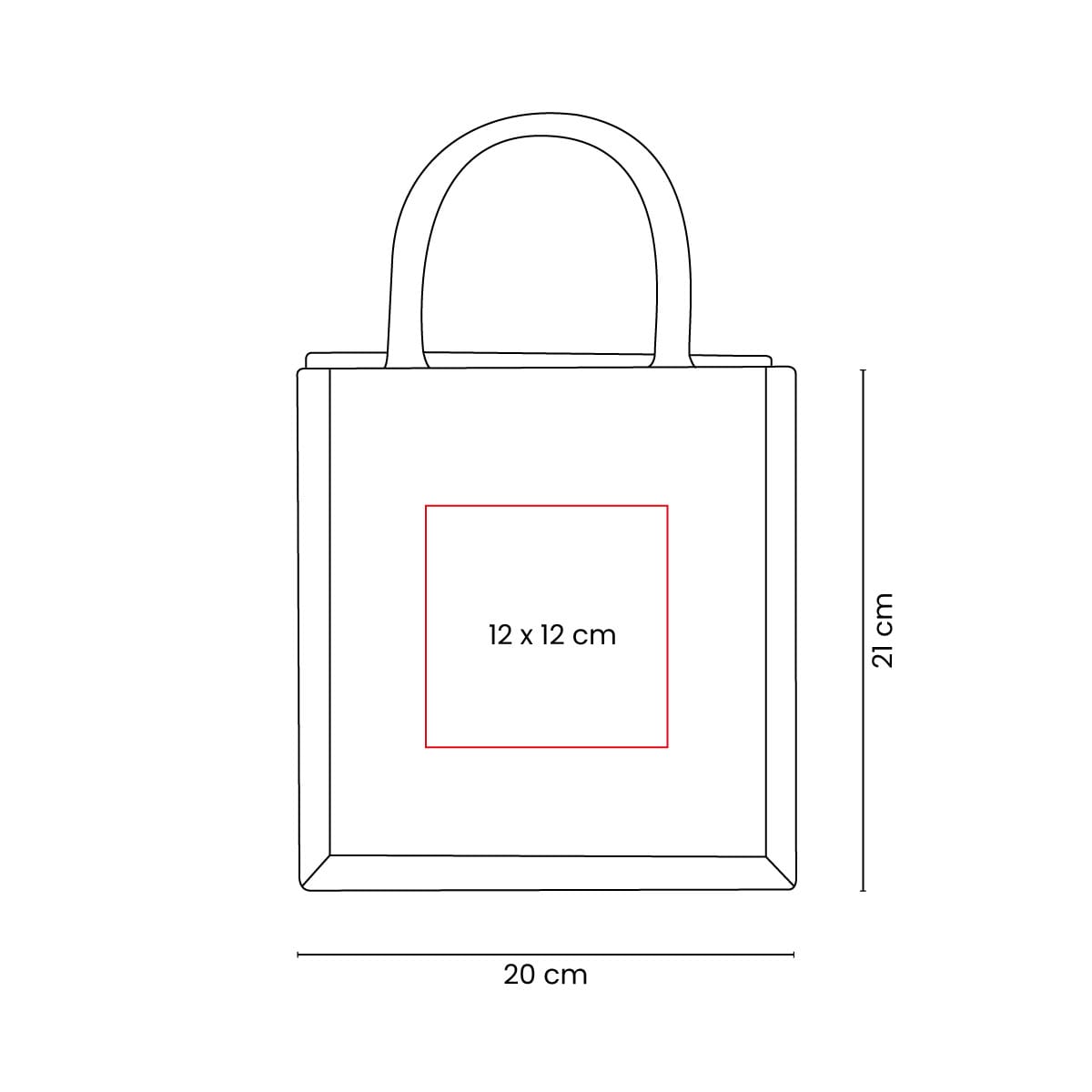 BOLSA MINI BOIS personalizado con logo en Guatemala