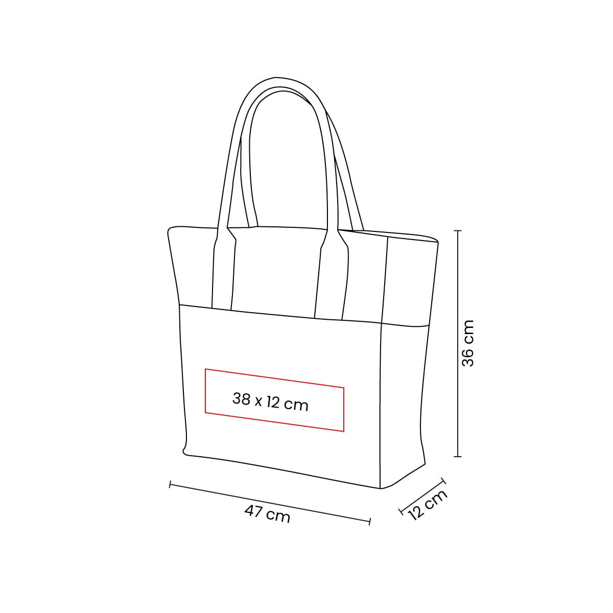 BOLSA GRECIA personalizado con logo en Guatemala