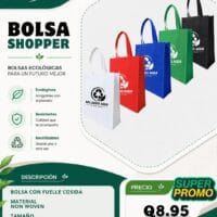 Bolsa Shopper ecológica personalizable en oferta