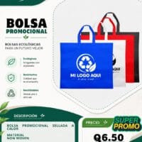 Bolsa promocional non woven personalizable en oferta